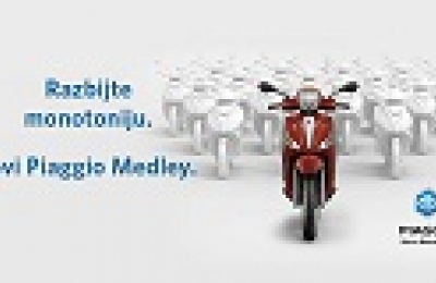 STIGAO JE NOVI PIAGGIO MEDLEY